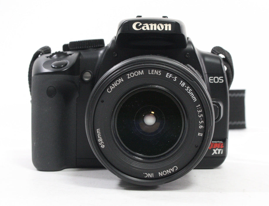 Canon Digital Rebel XTi Digital SLR with 18-55mmf/3.5-5.6 II Lens