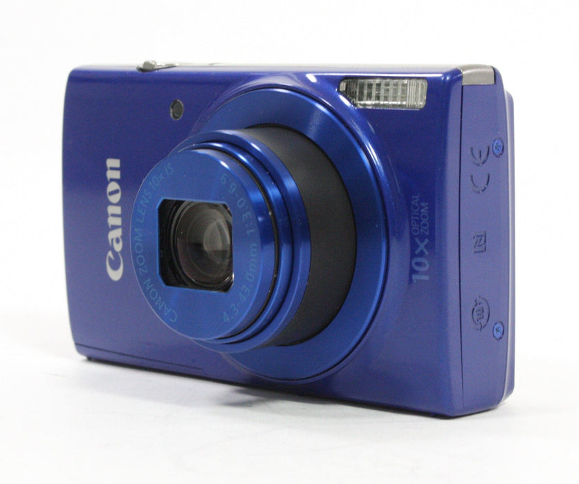 Canon Elph 190 IS Digital Point and Shoot Camera (Blue)