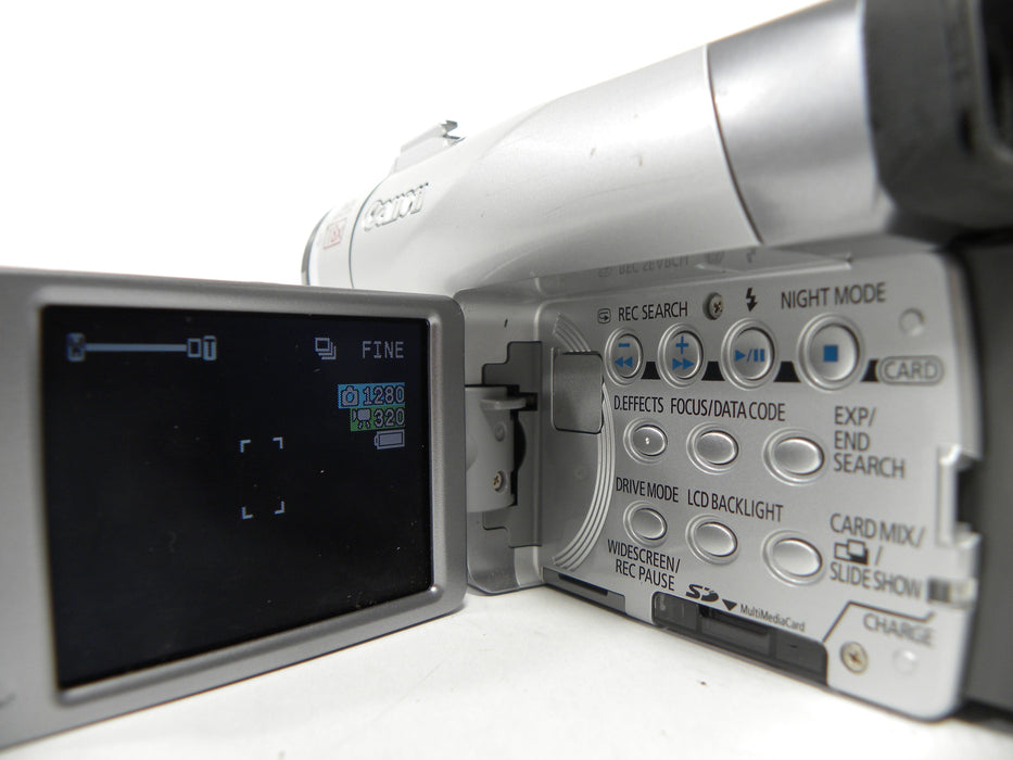 Canon Elura 85 MiniDV Digital Viedo Camcorder AS IS