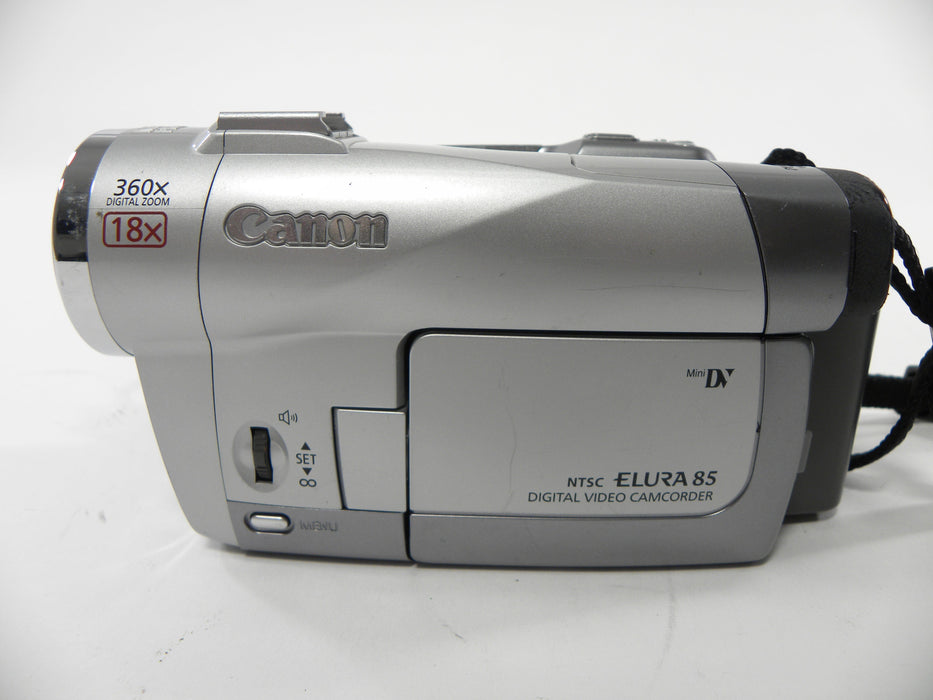 Canon Elura 85 MiniDV Digital Viedo Camcorder AS IS