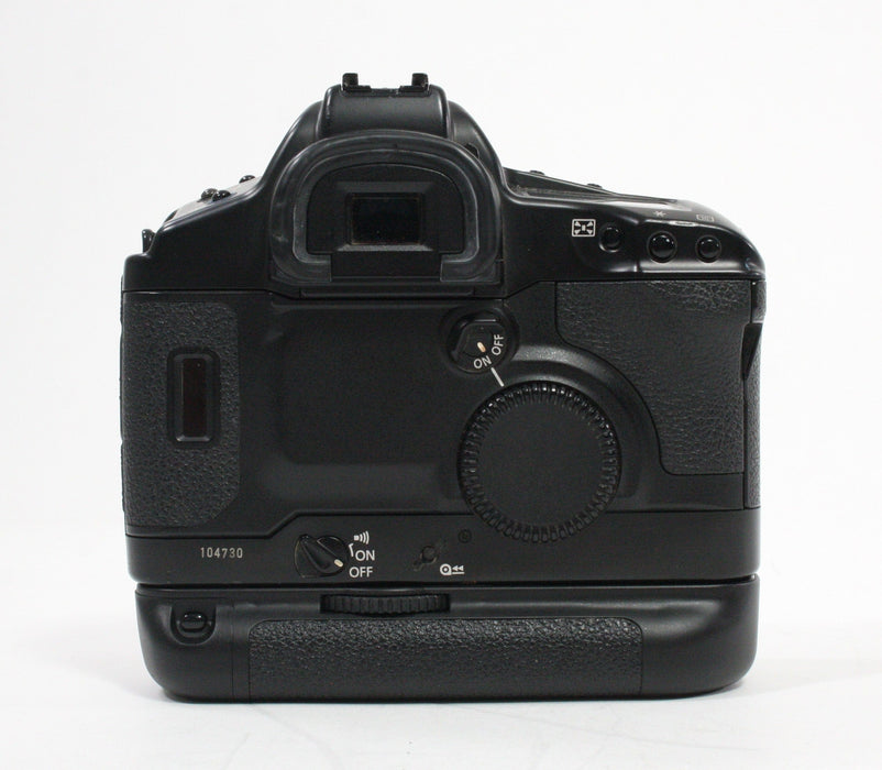 Canon EOS-1 35mm SLR Camera with Motordrive Battery Pack BP-E1