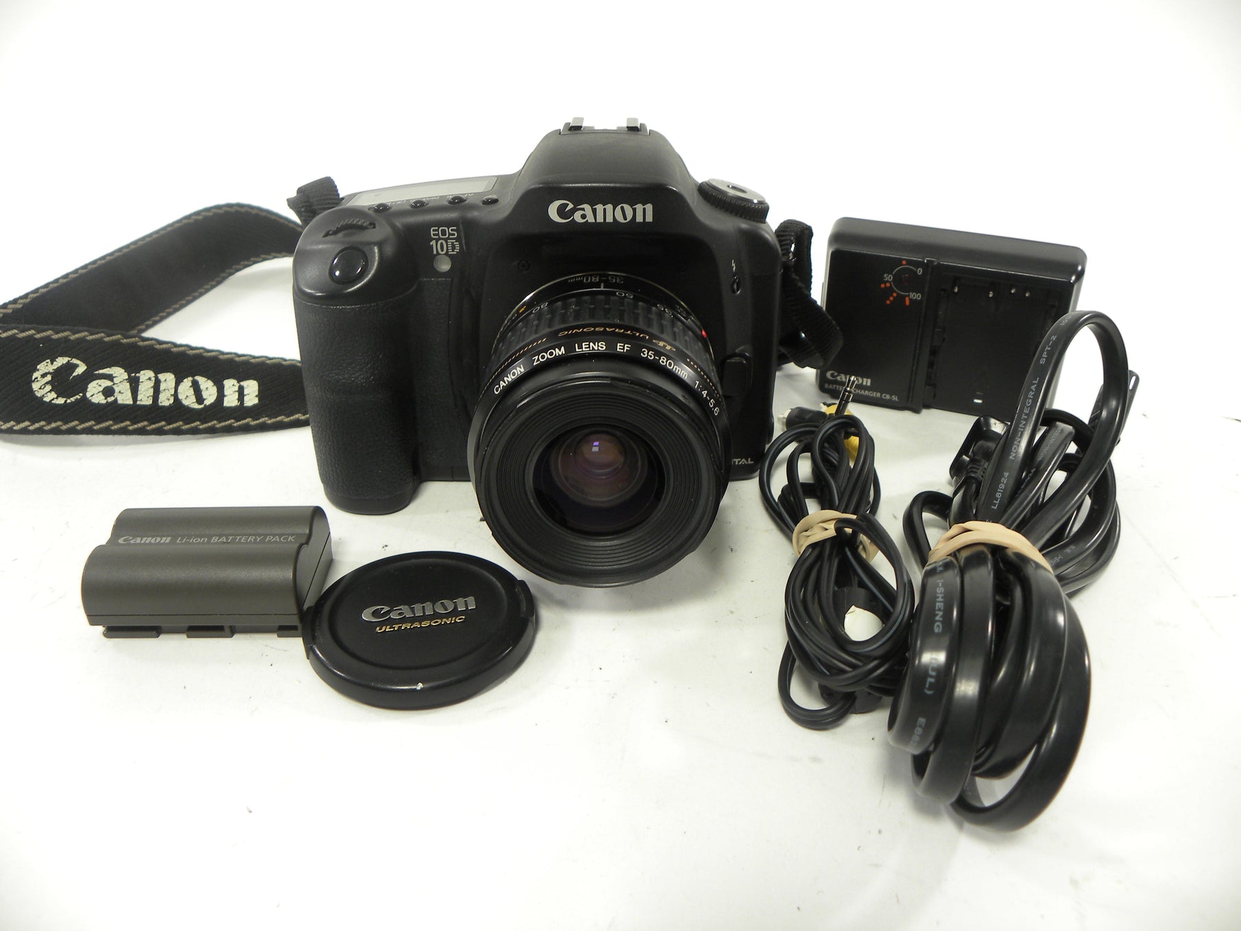 Canon EOS 10D 6.3mp Digital SLR w/EF Zoom 35-80 f4-5.6 USM