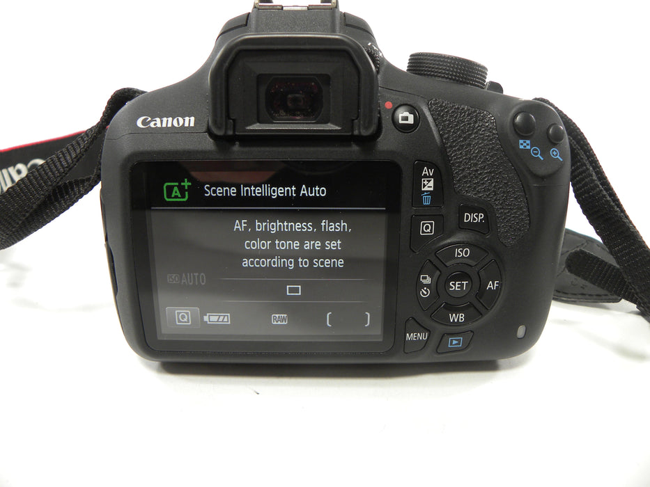 Canon EOS 1200D 18.0mp Digital SLR w/EF-S 18-55 IS II Shutter Ct. 10,117