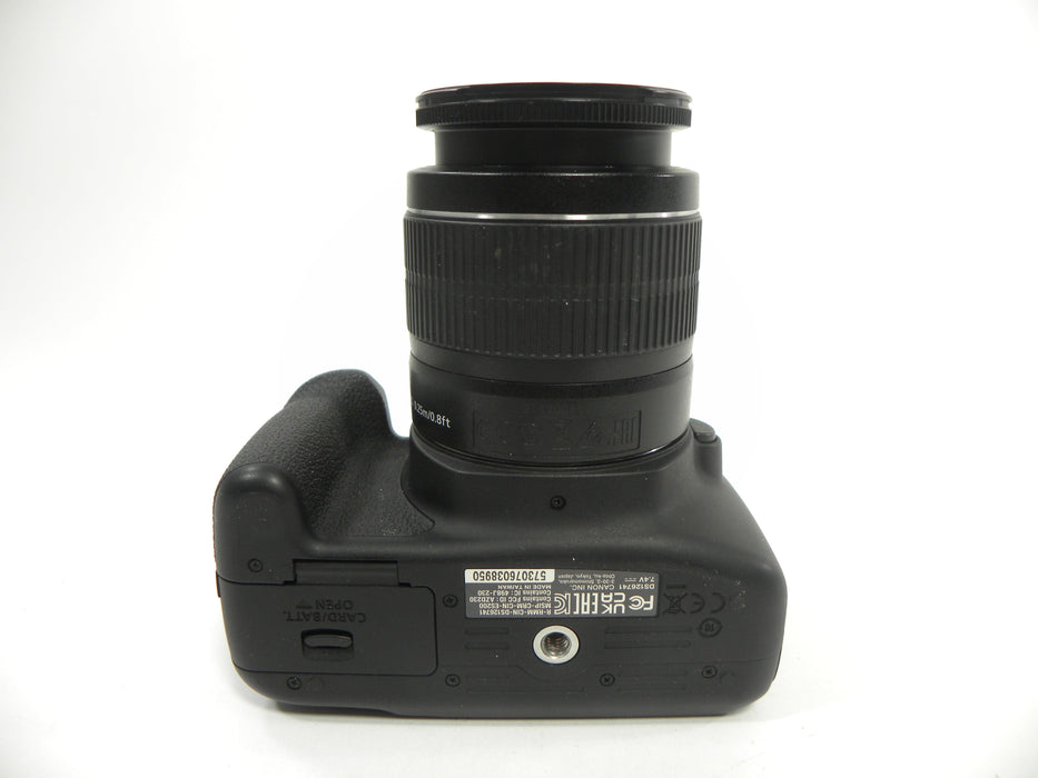 Canon EOS 2000D 24.1mp Digital SLR w/EF-S 18-55 III Shutter Ct. 15,396