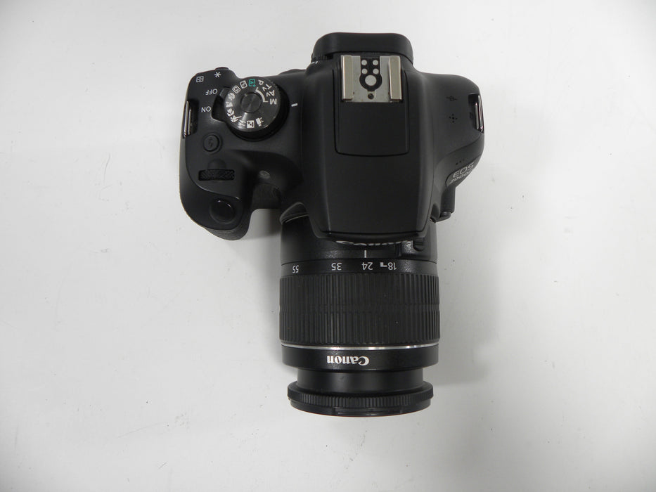 Canon EOS 2000D 24.1mp Digital SLR w/EF-S 18-55 III Shutter Ct. 15,396