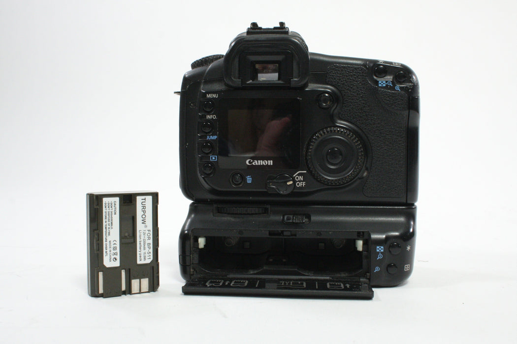 Canon EOS 20D DSLR Camera with BG-E2 Battery Grip (Shutter Count N/A)