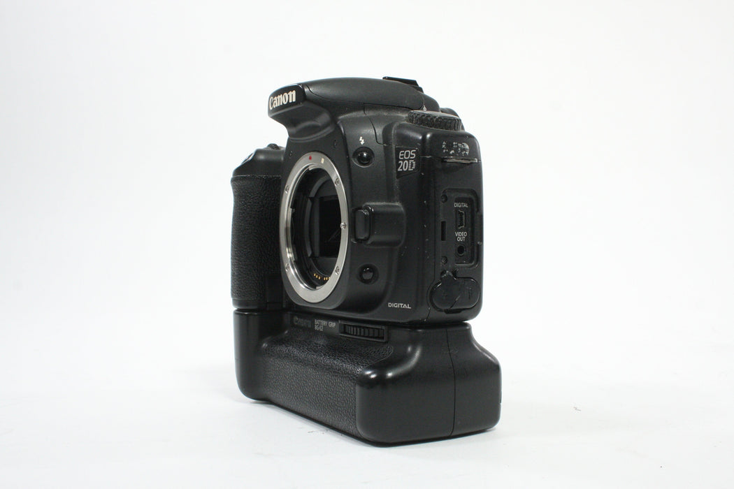 Canon EOS 20D DSLR Camera with BG-E2 Battery Grip (Shutter Count N/A)