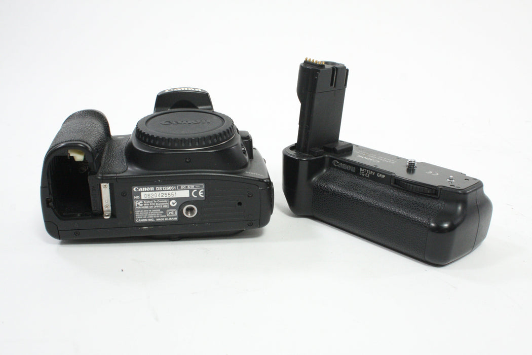Canon EOS 20D DSLR Camera with BG-E2 Battery Grip (Shutter Count N/A)