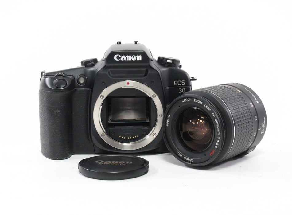 Canon EOS 30 35mm SLR with 28-90mm f/4-5.6 USM Lens