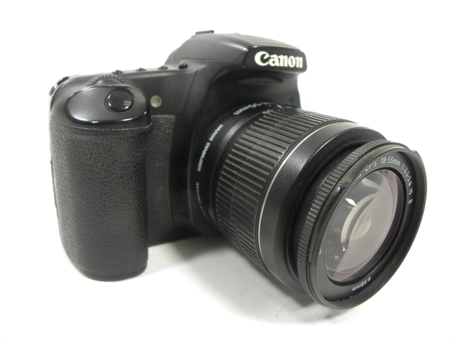 Canon EOS 30D 8.2mp Digital SLR w/Canon EF-S 18-55 IS II S/C N/A