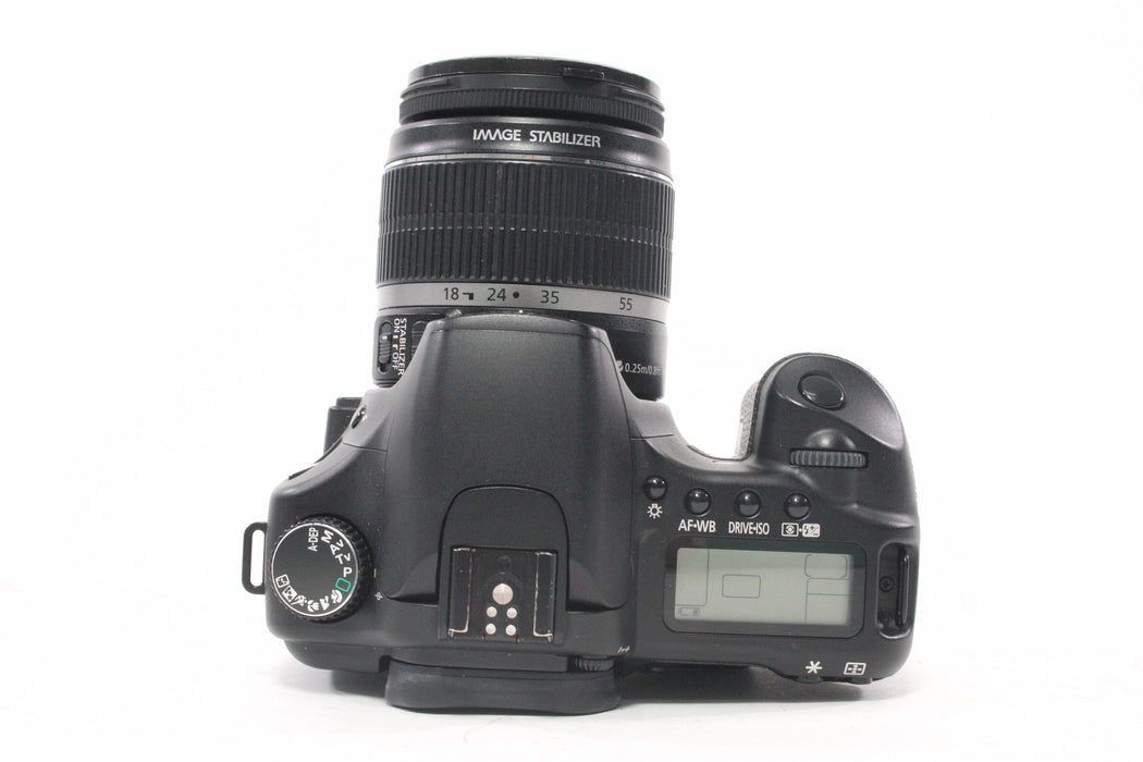 Canon EOS 30D DSLR Camera with 18-55mm f/3.5-5.6 IS Lens for Canon EF-S Mount
