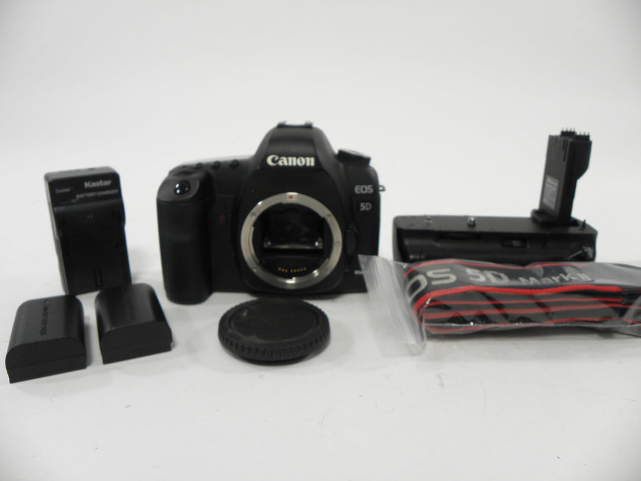 Canon EOS 5D Mark II 21.1mp Digital SLR Body Only Shutter Ct. 45,055