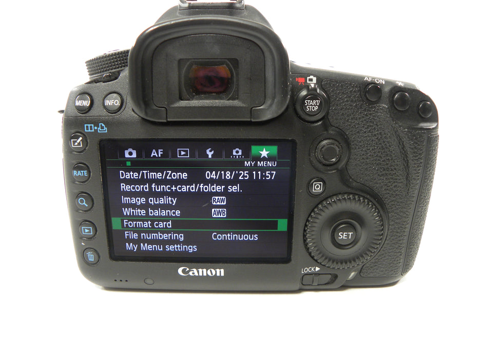 Canon EOS 5D Mark III 22.3mp Digital SLR Body Only  Shutter Ct. 143,638