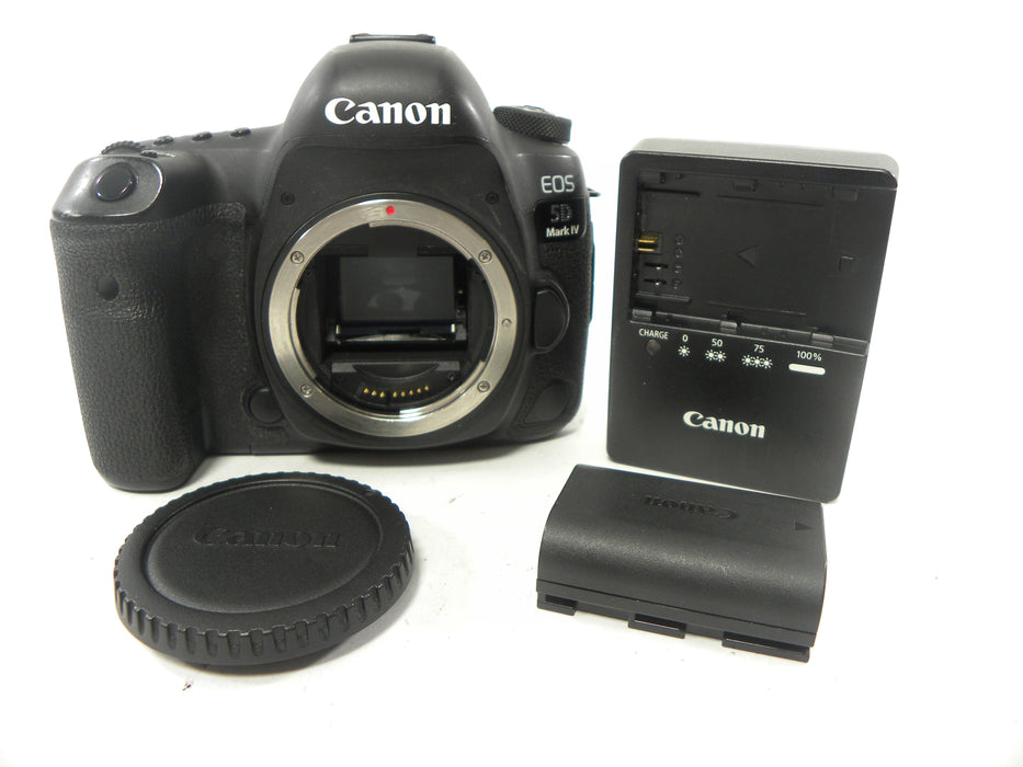 Canon EOS 5D Mark IV 30.4mp Digital SLR Body only Shutter Ct. 229,764 As-Is