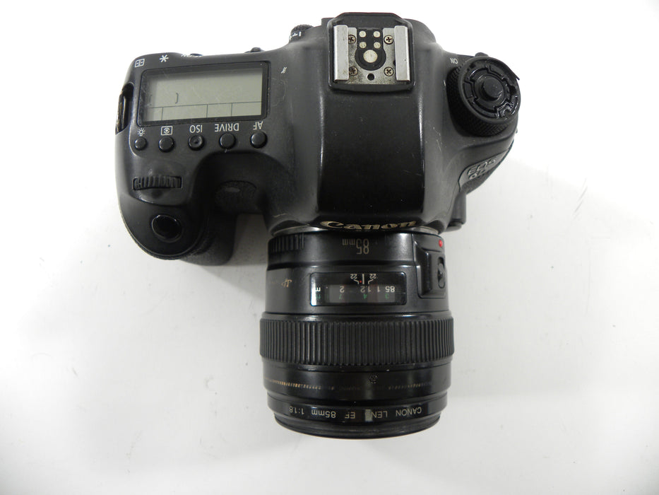 Canon EOS 6D 20.2m Digital SLR w/85mm f1.8 Shutter Ct. 156,543 AS IS No Returns!!