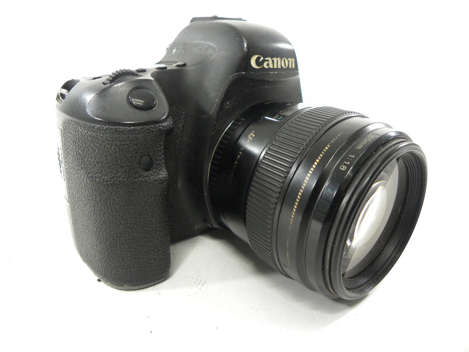Canon EOS 6D 20.2m Digital SLR w/85mm f1.8 Shutter Ct. 156,543 AS IS No Returns!!