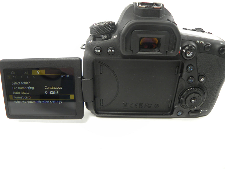 Canon EOS 6D Mark II 26.2mp Digital SLR body only Shutter Ct. 1,132