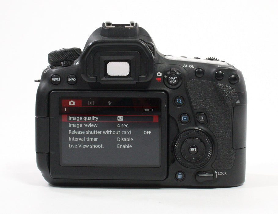 Canon EOS 6DII Digital SLR Body with Shutter Count 155,147 Incl Vivitar Battery Grip