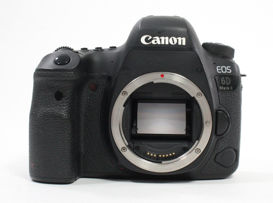 Canon EOS 6DII Digital SLR Body with Shutter Count 155,147 Incl Vivitar Battery Grip