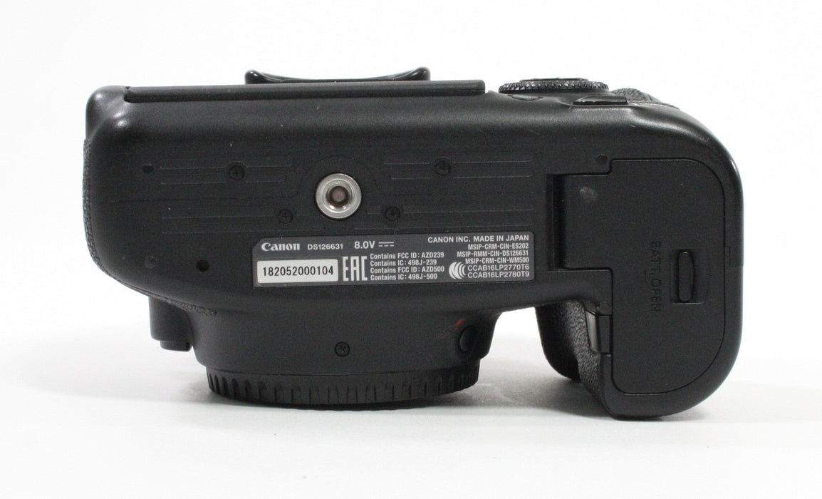 Canon EOS 6DII Digital SLR Body with Shutter Count 155,147 Incl Vivitar Battery Grip
