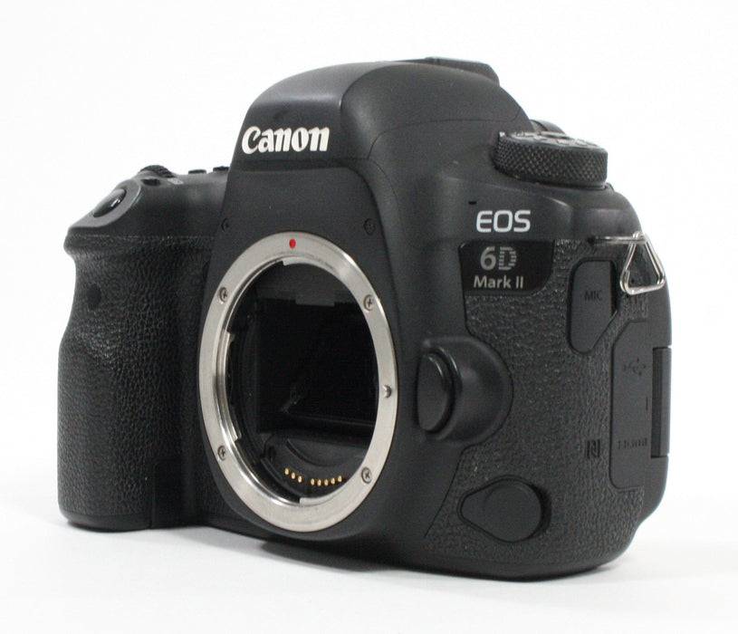 Canon EOS 6DII Digital SLR Body with Shutter Count 155,147 Incl Vivitar Battery Grip