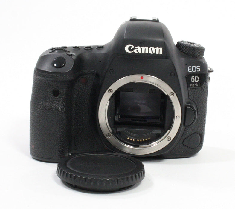 Canon EOS 6DII Digital SLR Body with Shutter Count 155,147 Incl Vivitar Battery Grip