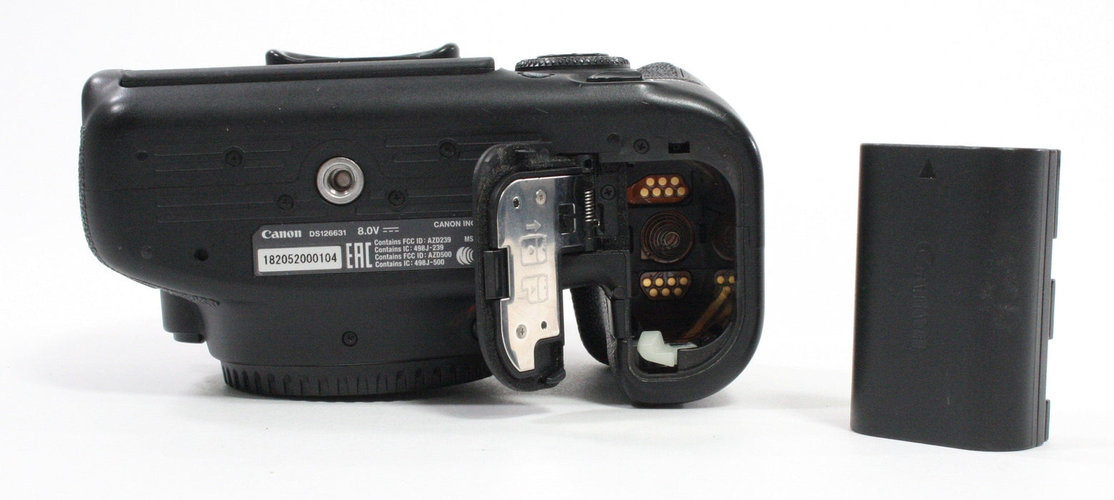 Canon EOS 6DII Digital SLR Body with Shutter Count 155,147 Incl Vivitar Battery Grip
