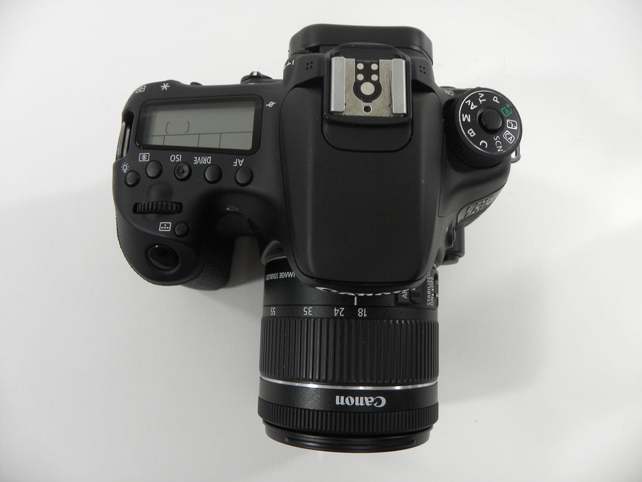 Canon EOS 70D 20.2mp Digital SLR w/EF-S 18-55 IS STM Shutter Ct. 13,227