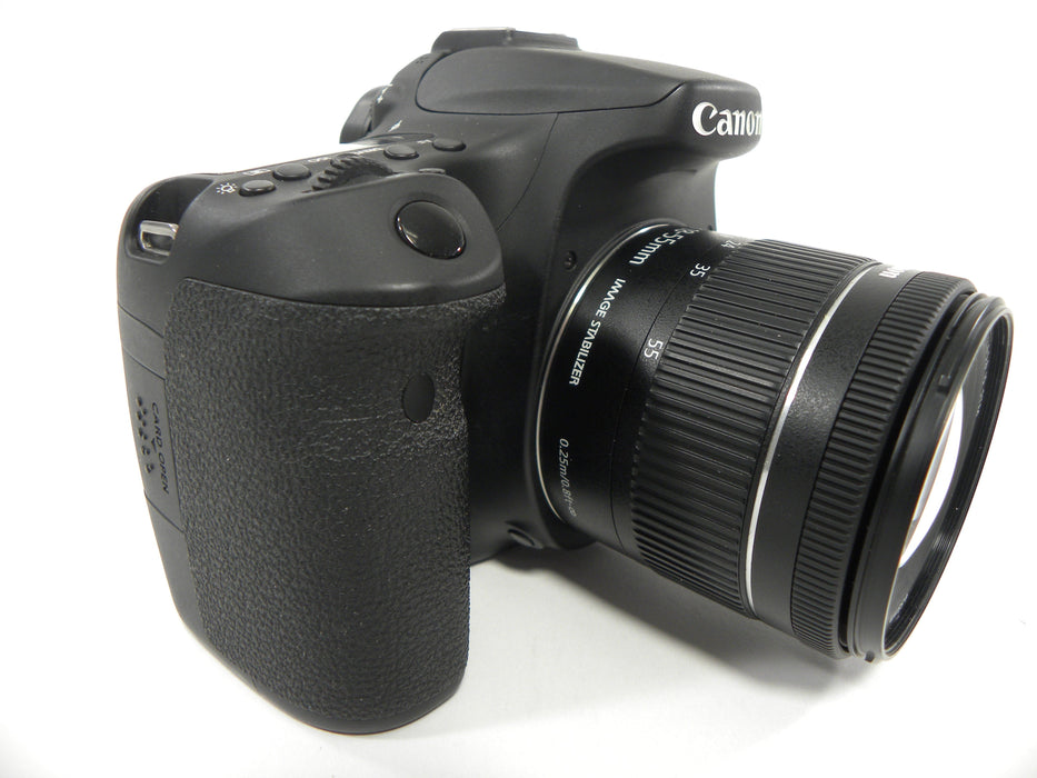 Canon EOS 70D 20.2mp Digital SLR w/EF-S 18-55 IS STM Shutter Ct. 13,227