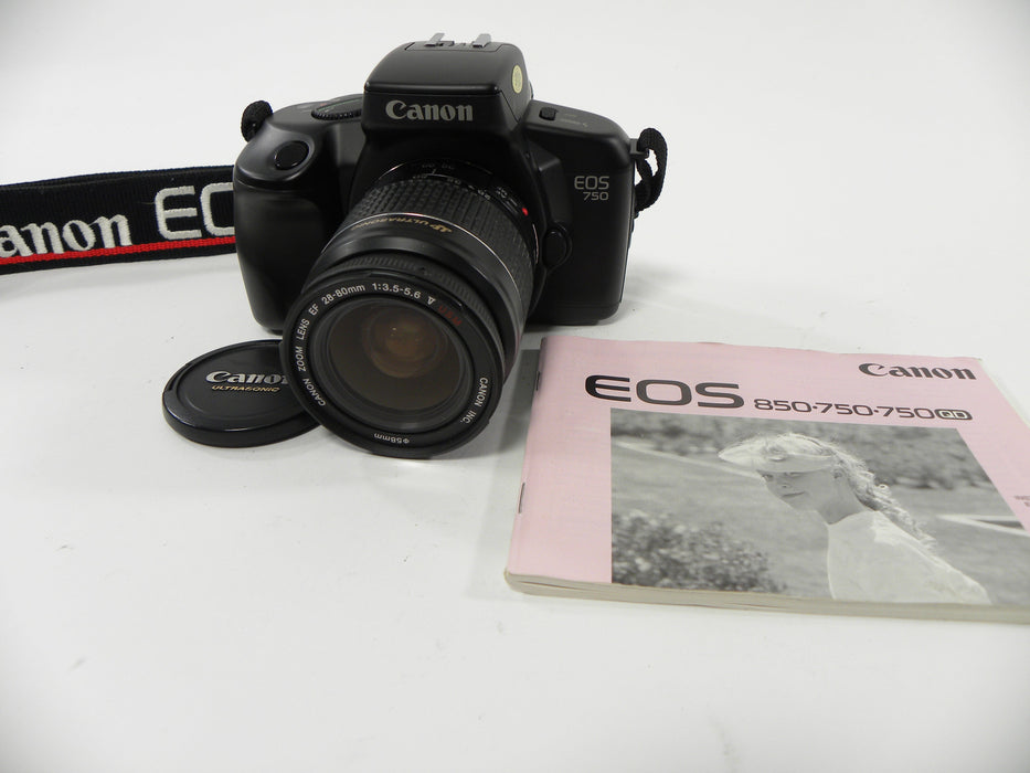 Canon EOS 750 35mm SLR w/EF 28-80mm f3.5-5.6 V USM