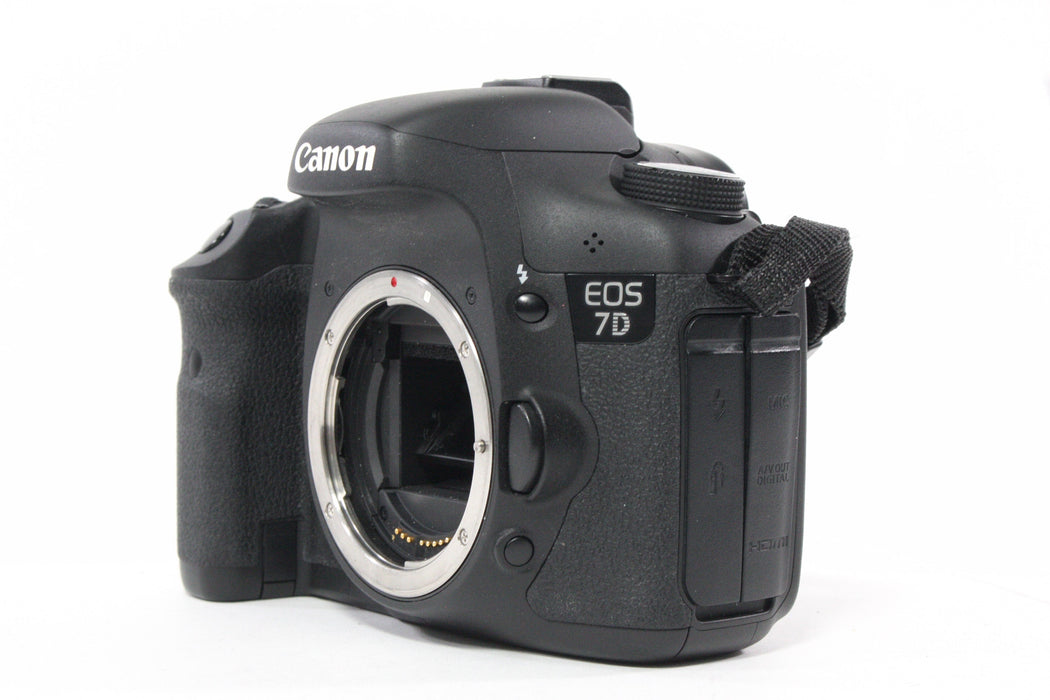 Canon EOS 7D DSLR Camera Body with a Shutter Count of 15,607