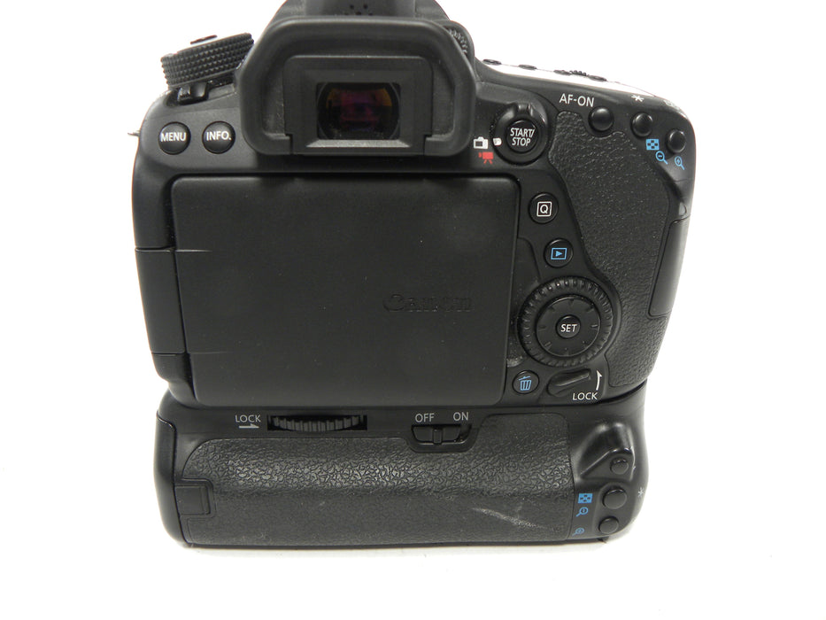 Canon EOS 80D 24.2mp Digital SLR Body only w/grip S/C 4,212