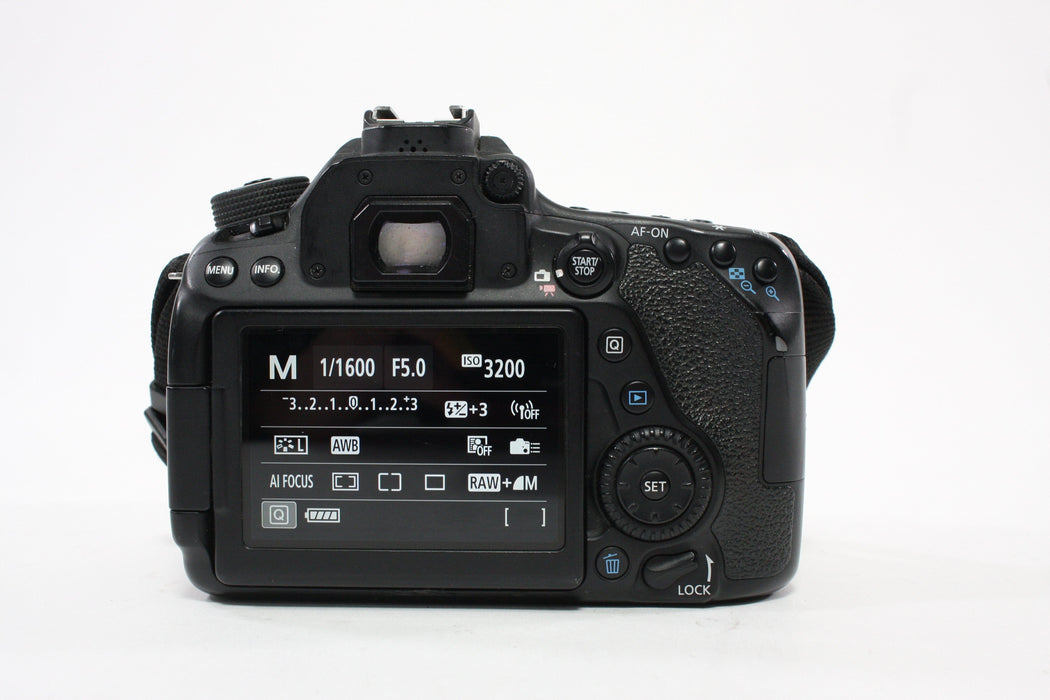 Canon EOS 80D DSLR Camera with 18-55mm f/3.5-5.6 IS STM Lens SC 19,103 (see details)