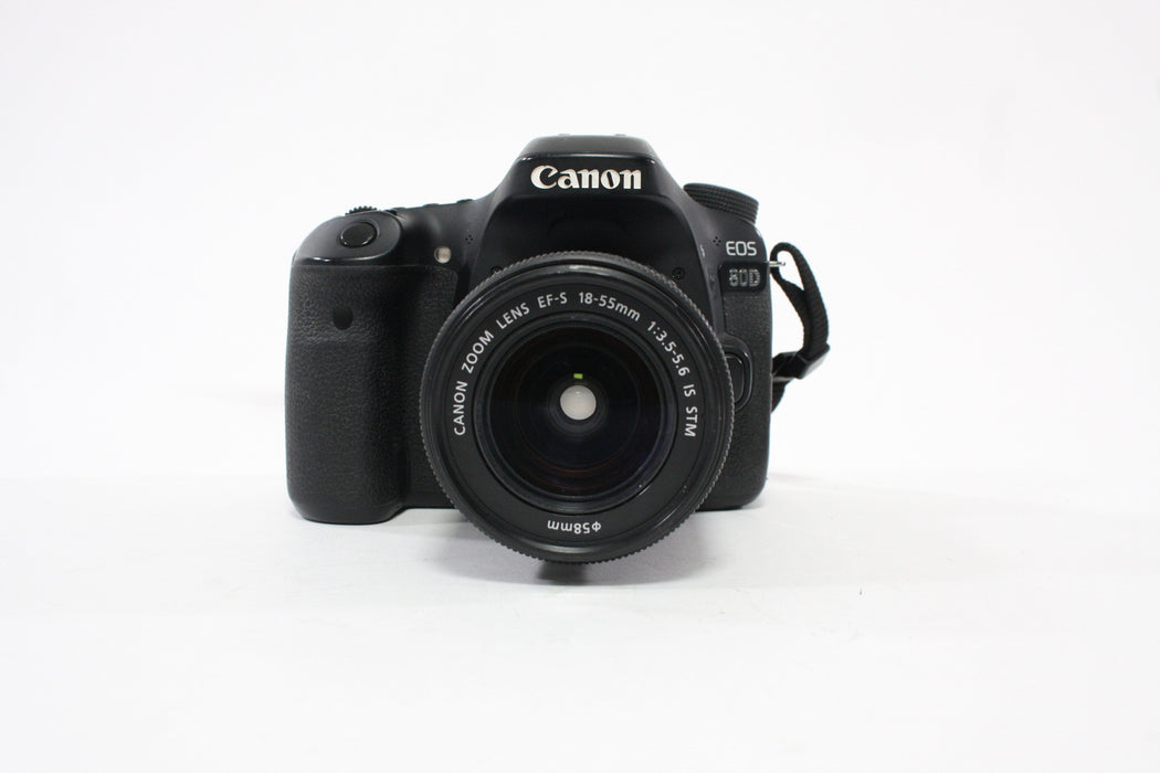 Canon EOS 80D DSLR Camera with 18-55mm f/3.5-5.6 IS STM Lens SC 19,103 (see details)