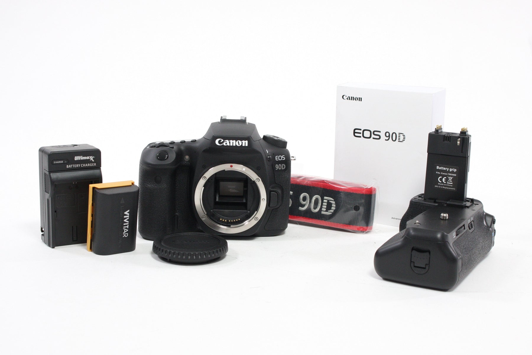 Canon EOS 90D - Body Only Shutter Count under 1000