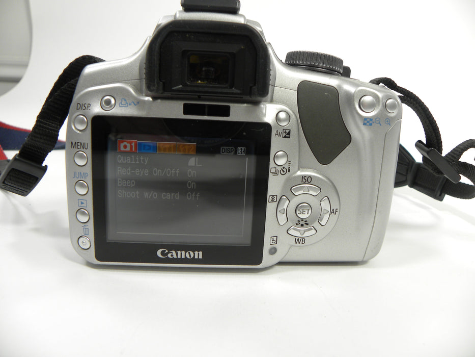 Canon EOS Digital Rebel XTi 10mp camera w/EF-S 18-55 f3.5-5.6 II