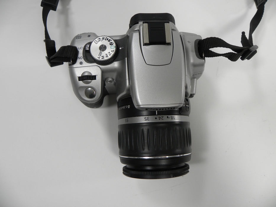 Canon EOS Digital Rebel XTi 10mp camera w/EF-S 18-55 f3.5-5.6 II