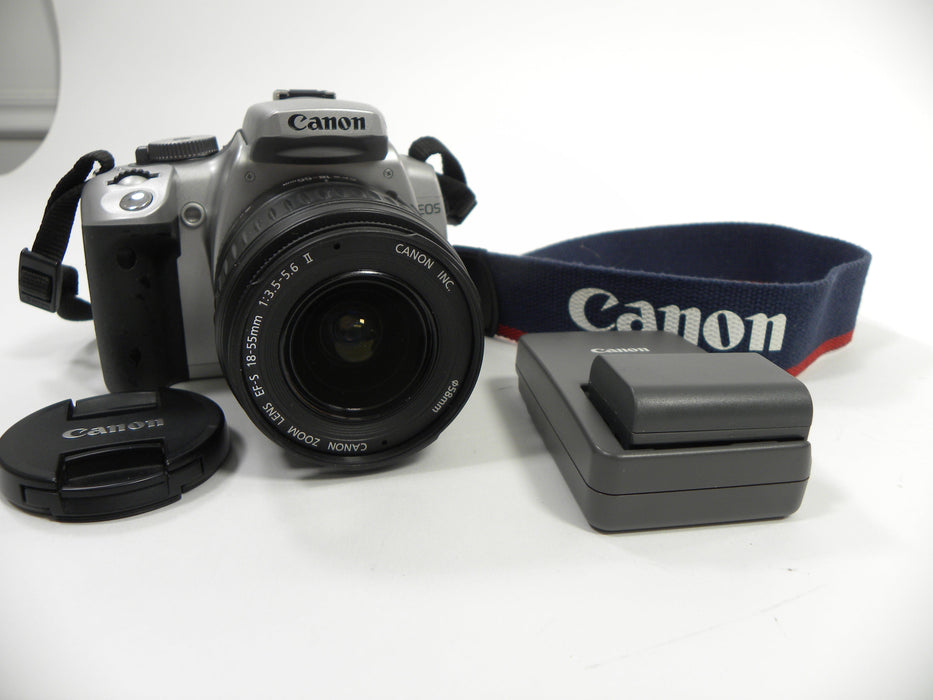 Canon EOS Digital Rebel XTi 10mp camera w/EF-S 18-55 f3.5-5.6 II