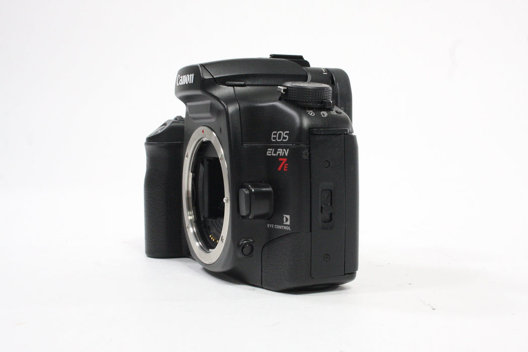 Canon EOS Elan 7E 35mm SLR Camera Body with Canon BP-300 Battery Pack