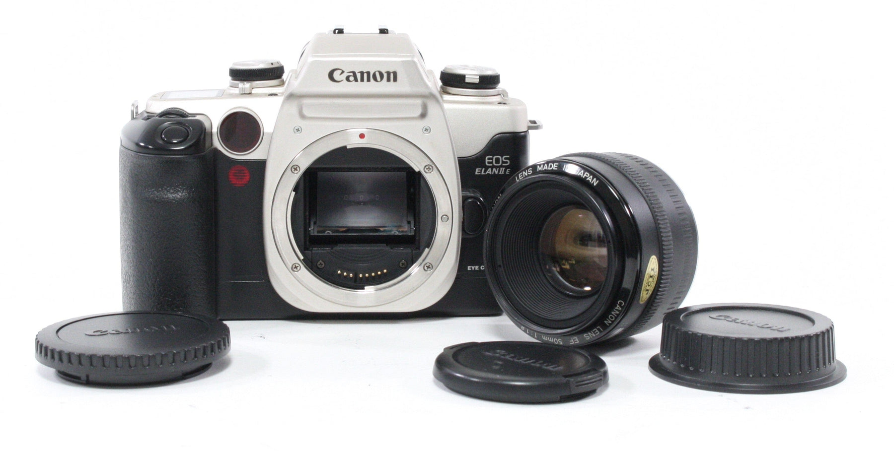 Canon EOS ELAN II 35mm Camera with 50mm f/1.8 lens
