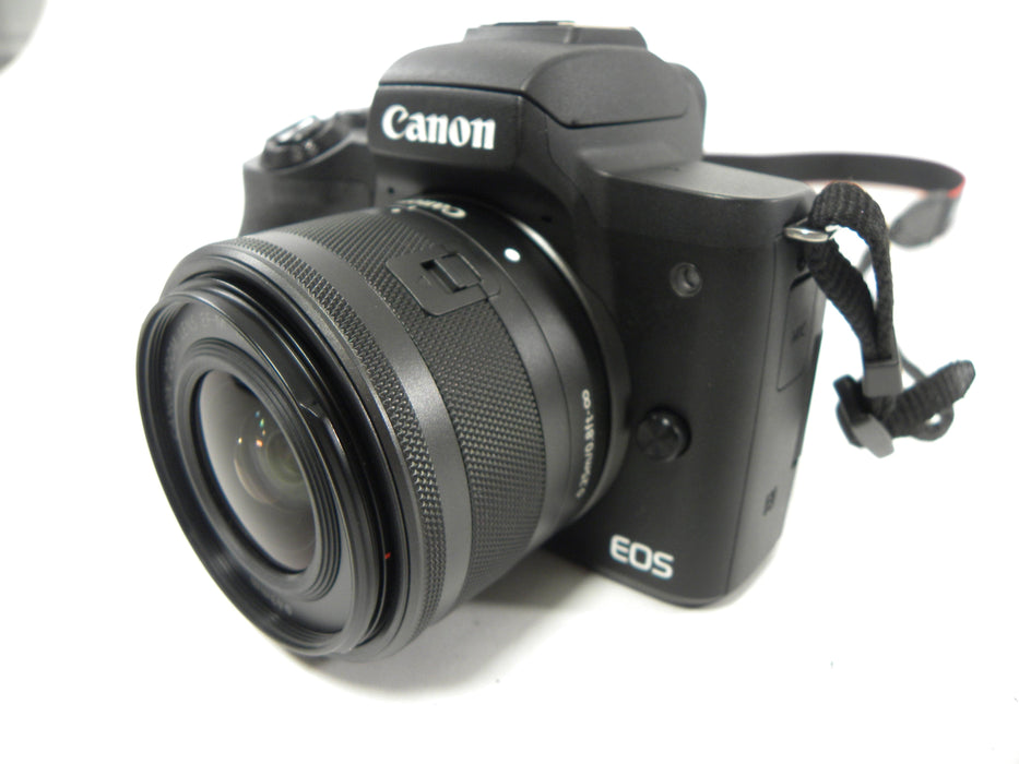 Canon EOS M50 24.1mp Digital Mirrorless Camera w/EF-M 15-45 IS STM S/C