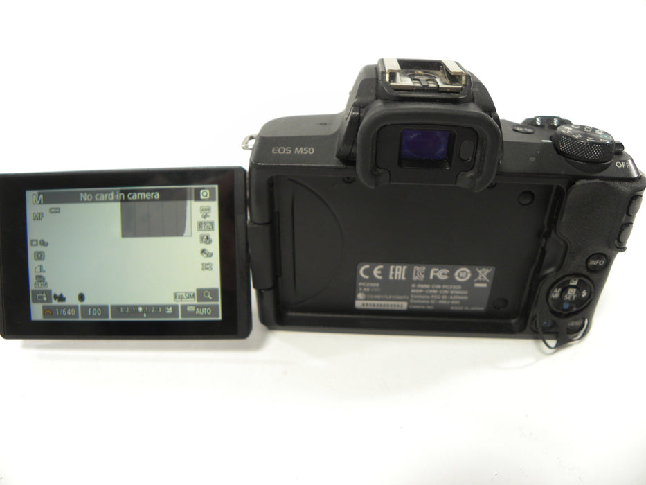 Canon EOS M50 24.1mp Mirrorless Digital Camera (Parts) only AS IS NO RETURNS!