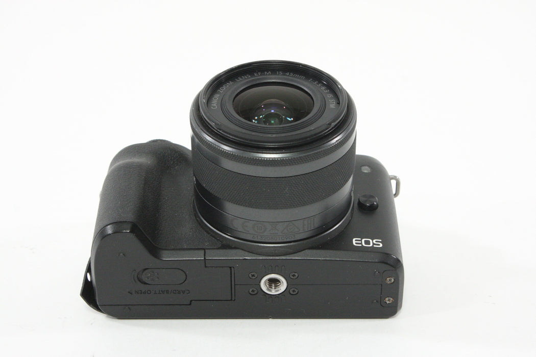 Canon EOS M50 with 15-45mm F3.5-6.3 IS STM Lens - Shutter Count 8000