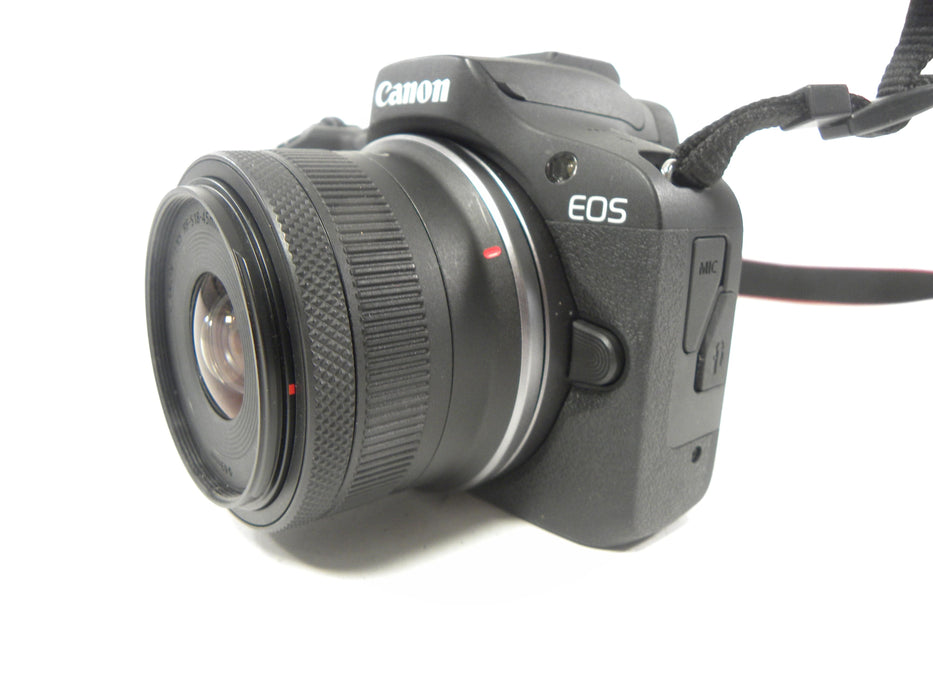 Canon EOS R100 24.1mp Digital Mirrorless w/RF-S 18-45 IS STM SC >8000