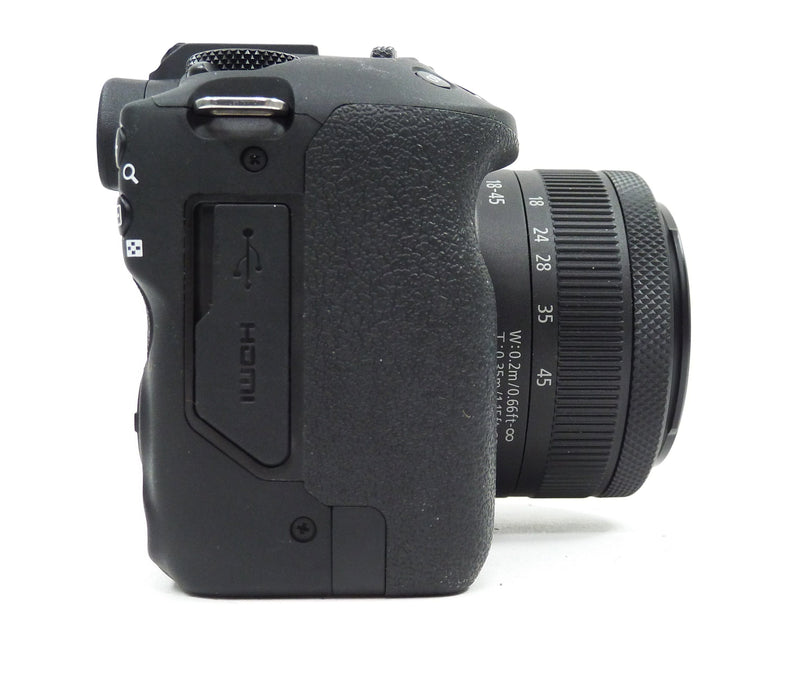 Canon EOS R50 with 18-45mm f/4.5-6.3 IS STM Lens with Shutter Count < 1,000 (1%)
