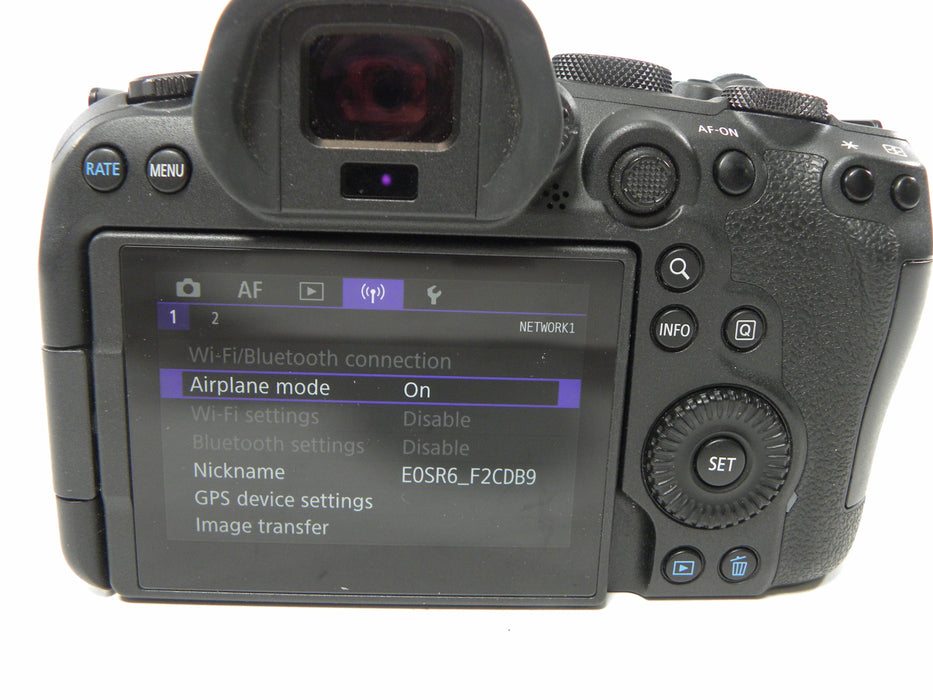 Canon EOS R6 20.1mp Digital Mirrorless Camera