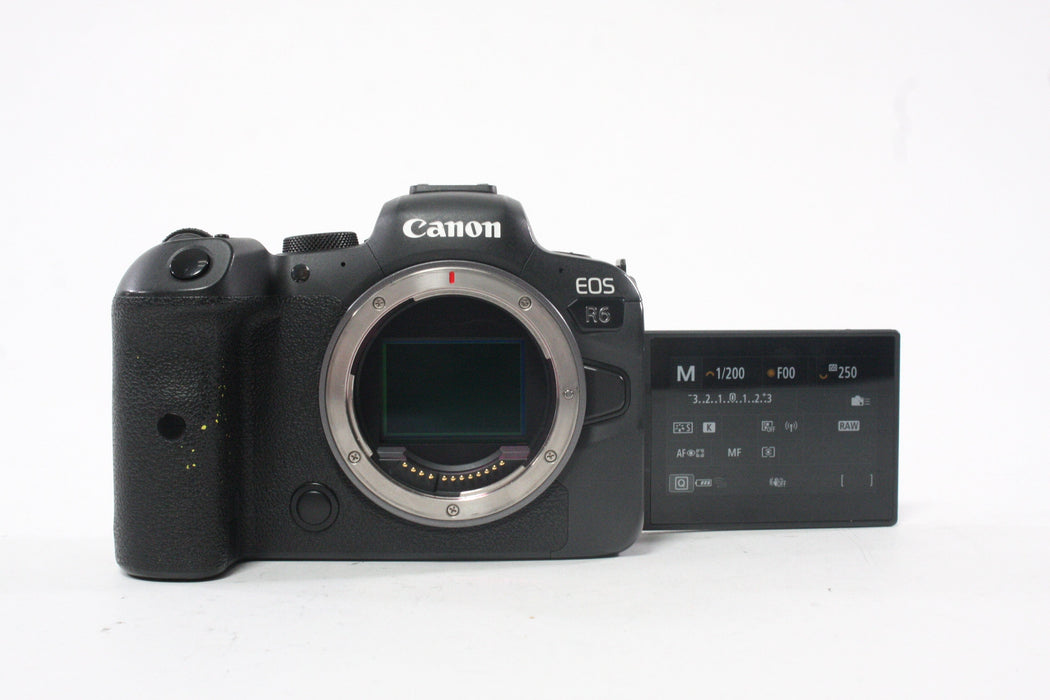 Canon EOS R6 Digital Mirrorless Camera Body with Shutter Count 294,000
