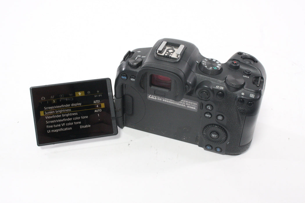 Canon EOS R6 Digital Mirrorless Camera Body with Shutter Count 408,000