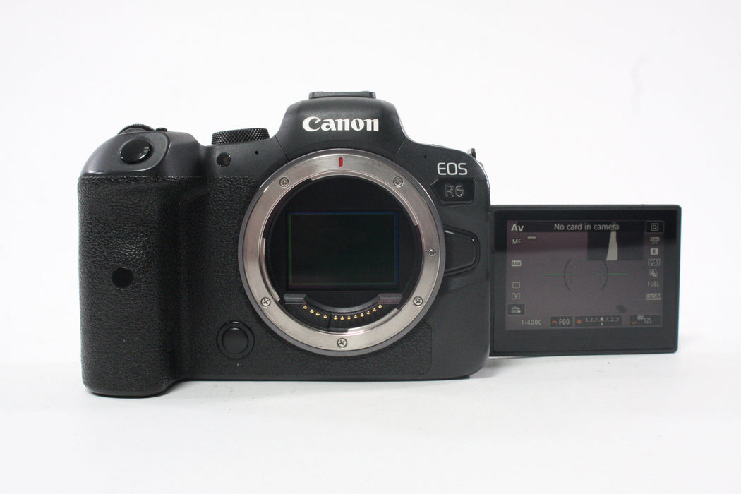 Canon EOS R6 Digital Mirrorless Camera Body with Shutter Count 408,000