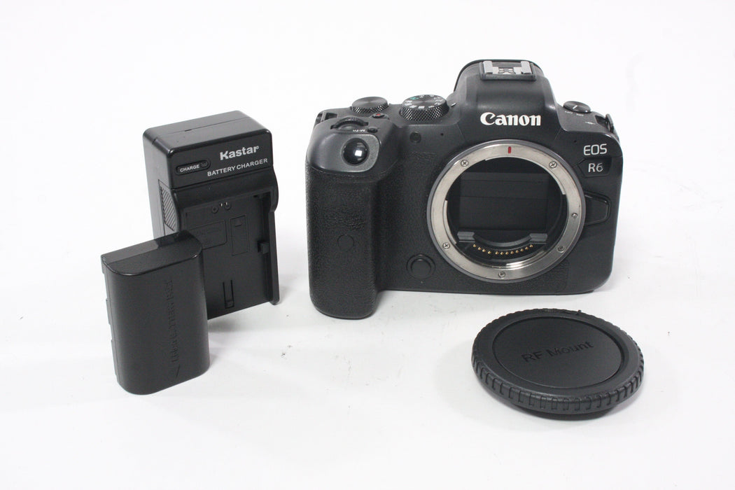 Canon EOS R6 Digital Mirrorless Camera Body with Shutter Count 408,000